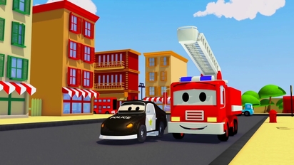 汽車城之警車和消防車-第2集　救護車