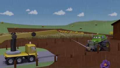 火車特洛伊 第一季-第48集　拖拉機本陷在泥裡了！