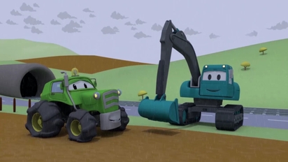 火車特洛伊 第一季-第67集　挖掘機愛德格拯救了本的農田