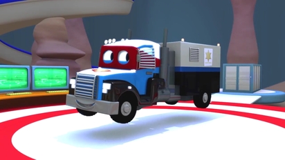 超級變形卡車-第1集　警車
