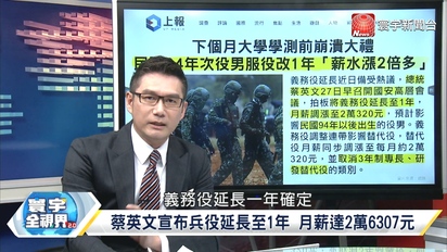 第165集 兵役恢復一年能保台灣安全？中國突然大解封已找到對策？