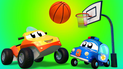 汽車城之汽車寶寶總動員-第24集　汽車寶寶們打籃球