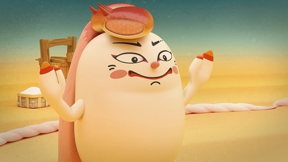 壽司大相撲-第36集　反覆螃蟹走 納豆卷乃豆與松葉蟹乃龍的對戰！！