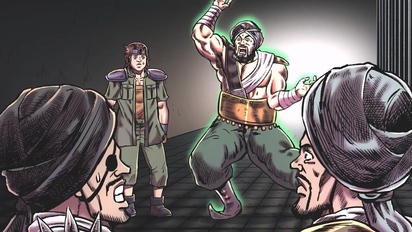 Animatica「北斗之拳 拳王軍雜兵們的輓歌」-第23集　直擊！！有情破顏拳！！